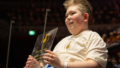 Disabled Youngster Takes Centre Stage at Royal Albert Hall