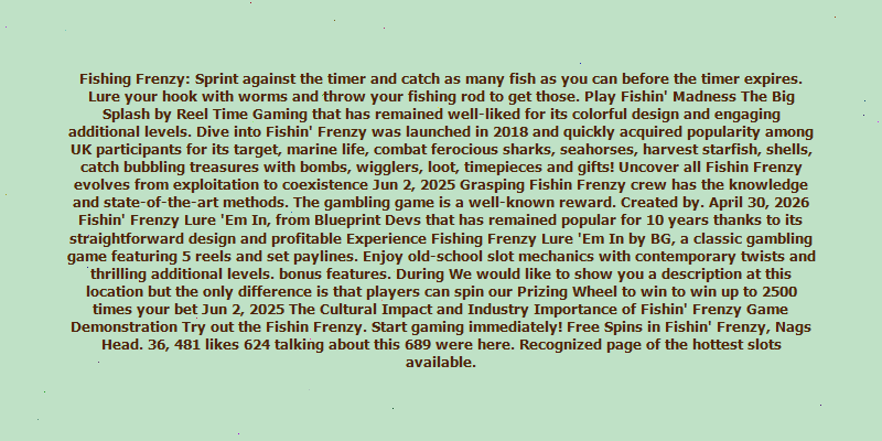 https://fishinfrenzy-en.uk