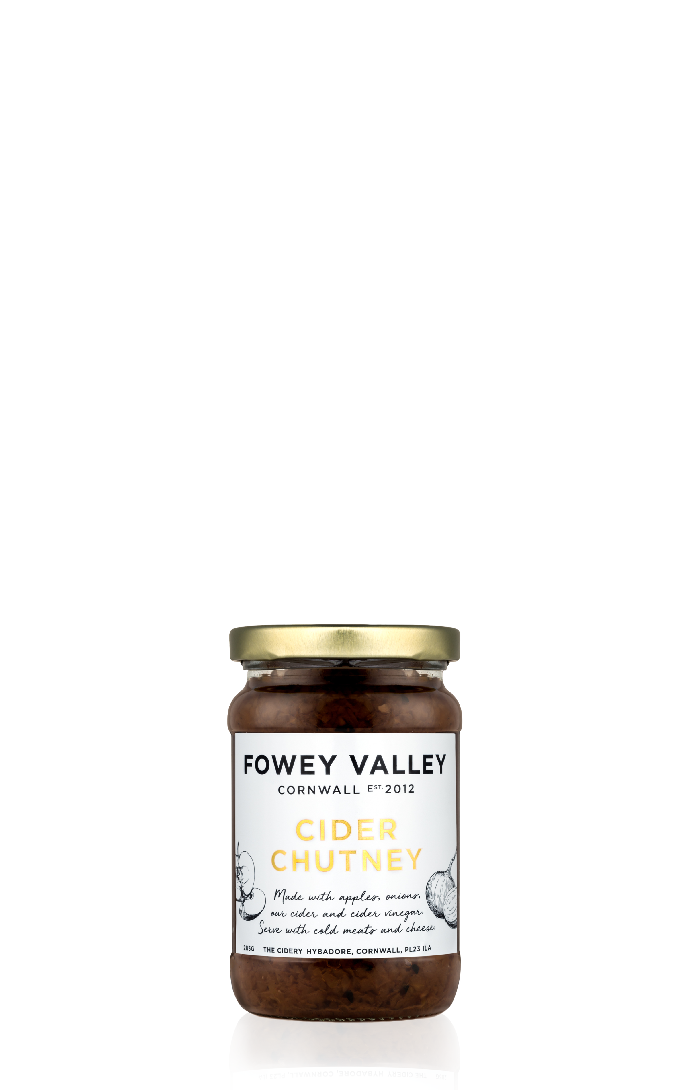285gm jar of cider chutney