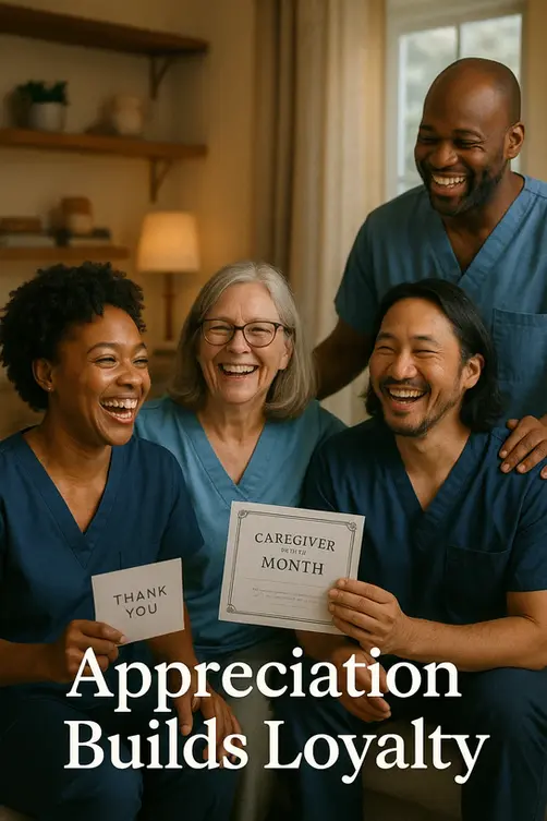 Hey, Quick Thought — Are You Showing Love to Your Caregivers?