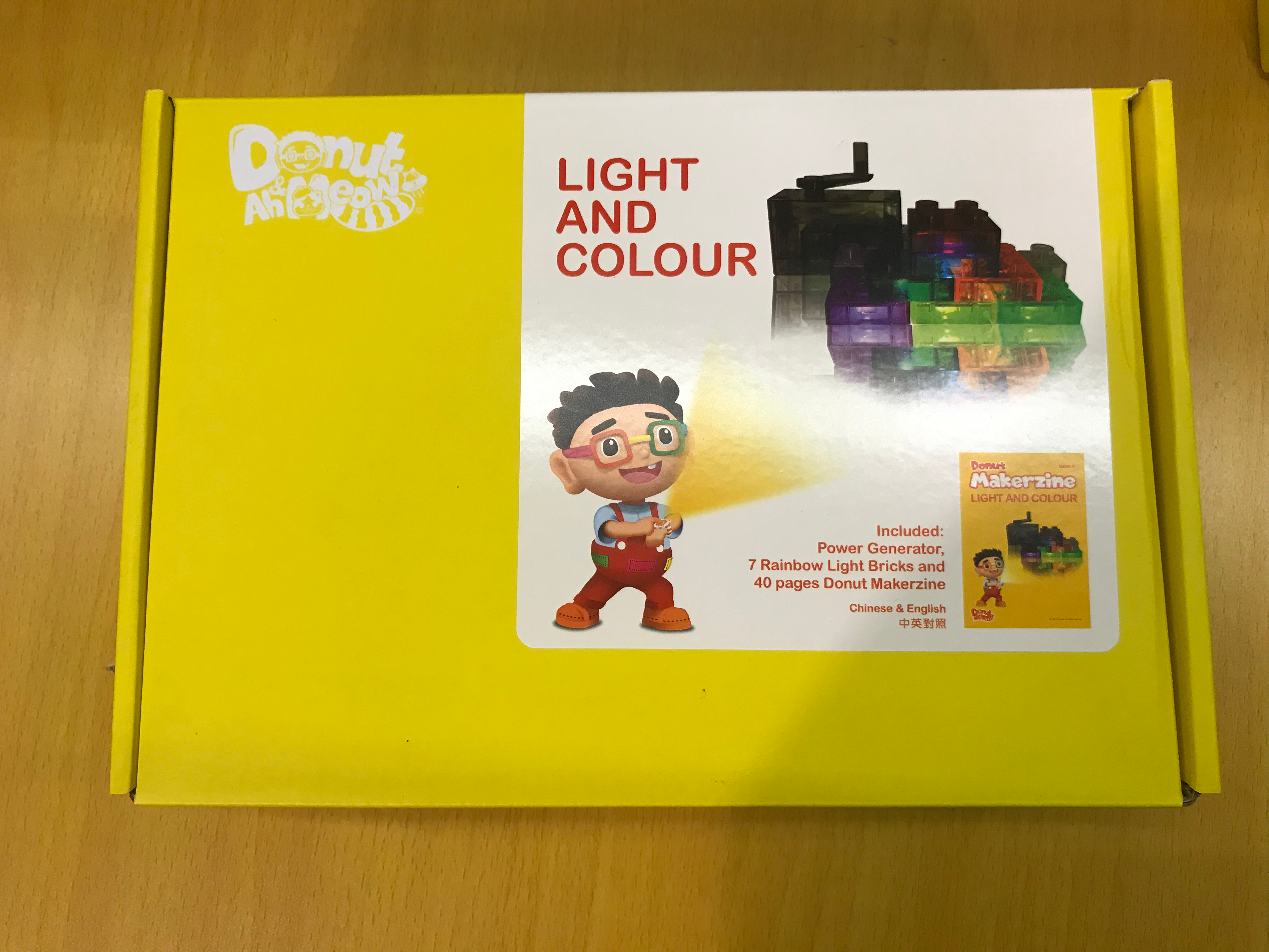 「Donut Maker Box」幼童STEM 科學玩具盒 [0️⃣4️⃣Light and Colour 光與顏色]