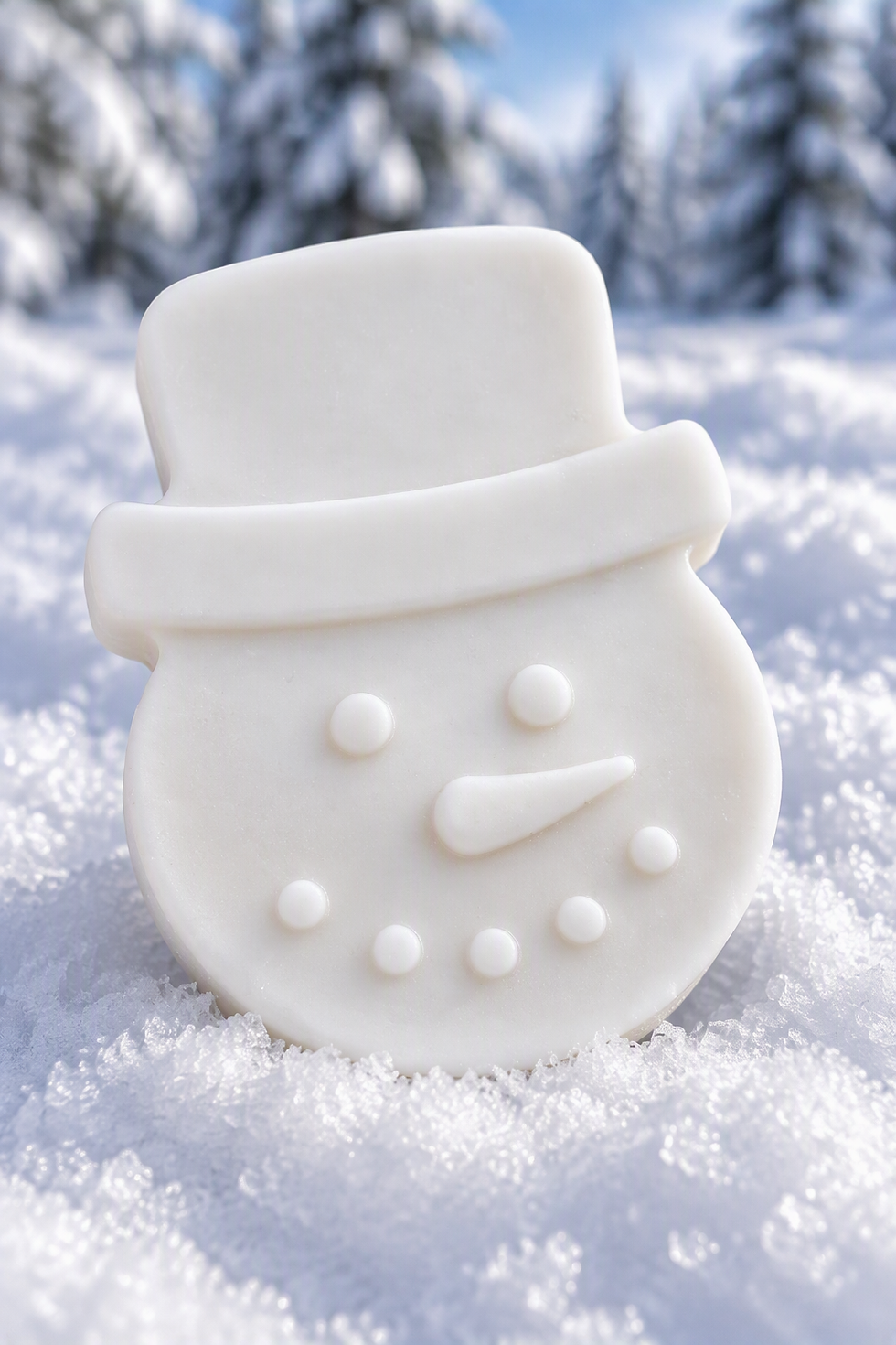 Thumbnail: Melted Snowman Shea Butter Soap | Chocolate Marshmallow Cloud | 3.5 oz Bar