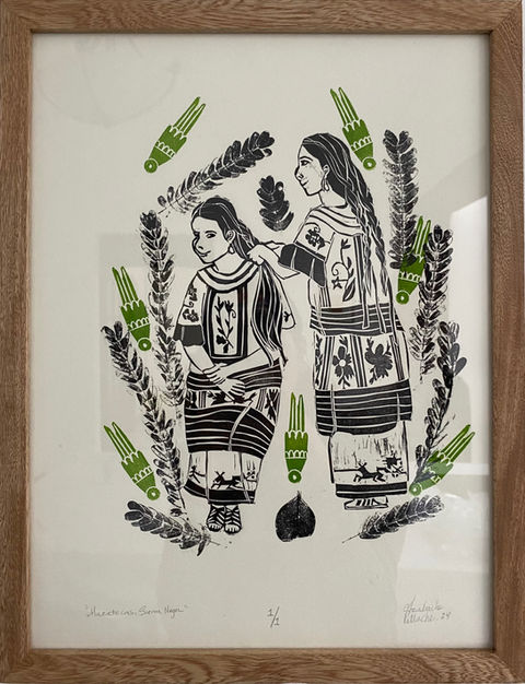 One month project completed at JupiterFab Art Residency in Guadalajara, México. Local materials and flora were used to print.