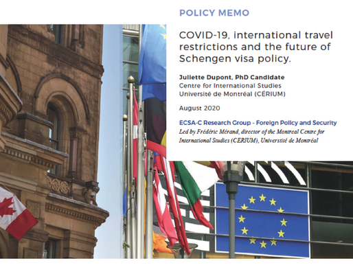COVID-19, international travel restrictions and the future of Schengen visa policy
