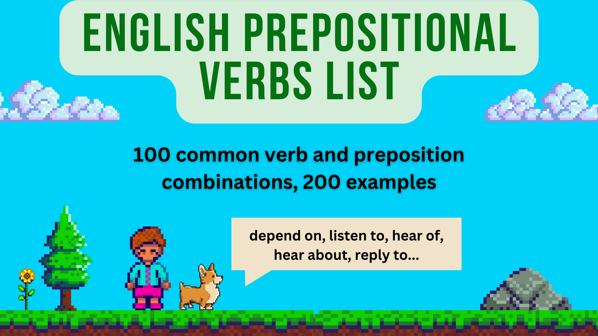 English Prepositional Verbs List 100 Common Verb Preposition English Prepositional Verbs List 100 Common Verb Preposition