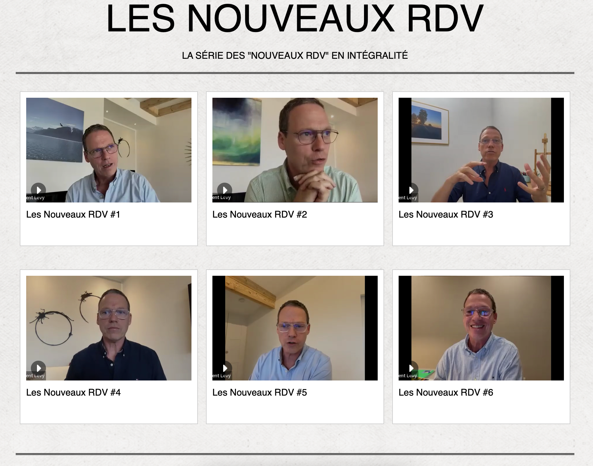 COFFRET VIDEO - RDV ONLINE - SERIE 2023