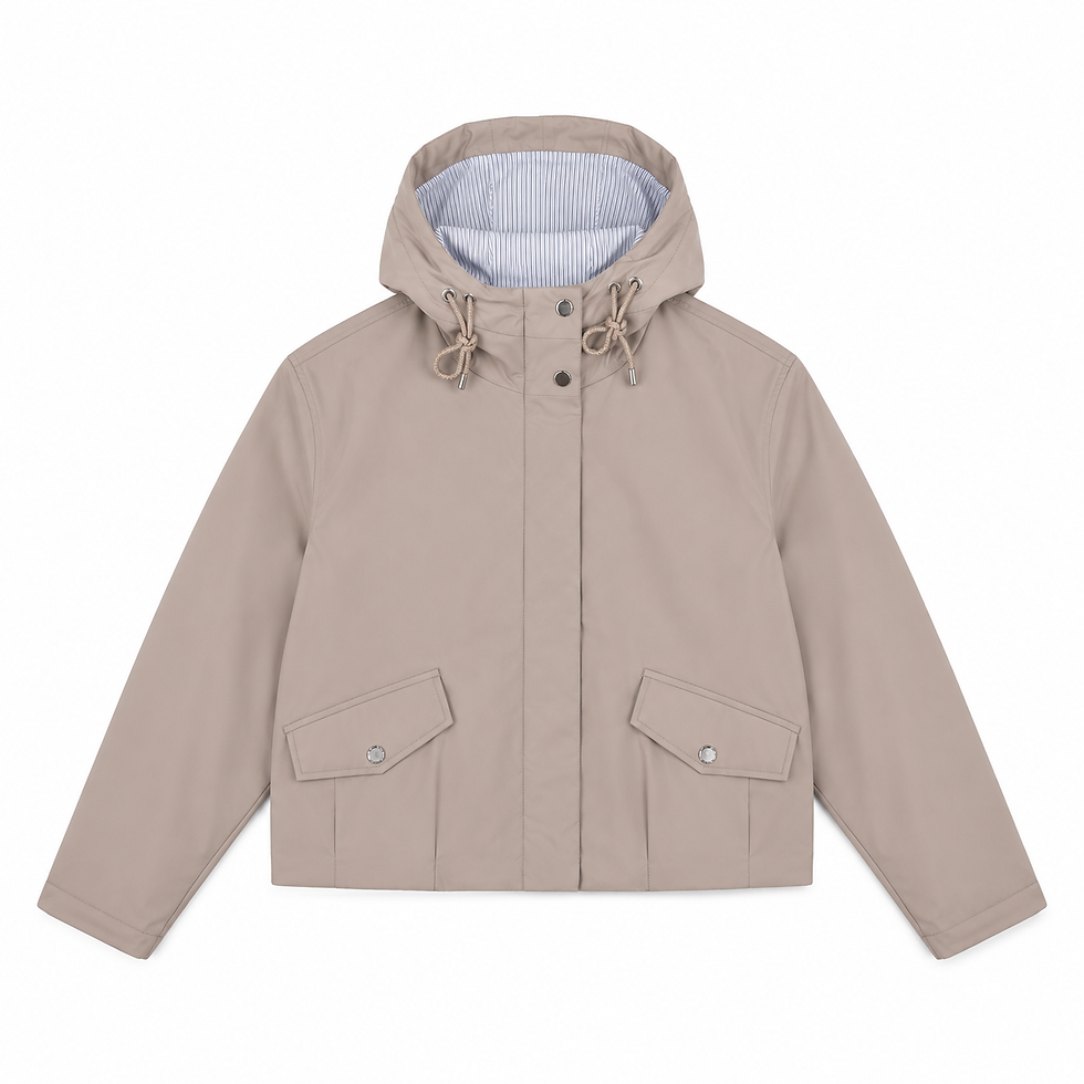 Miniature : Parka courte capuche