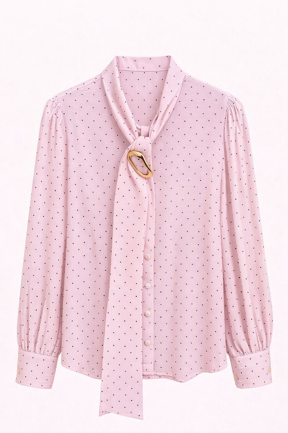 Miniature : Blouse fluide imprimée pois