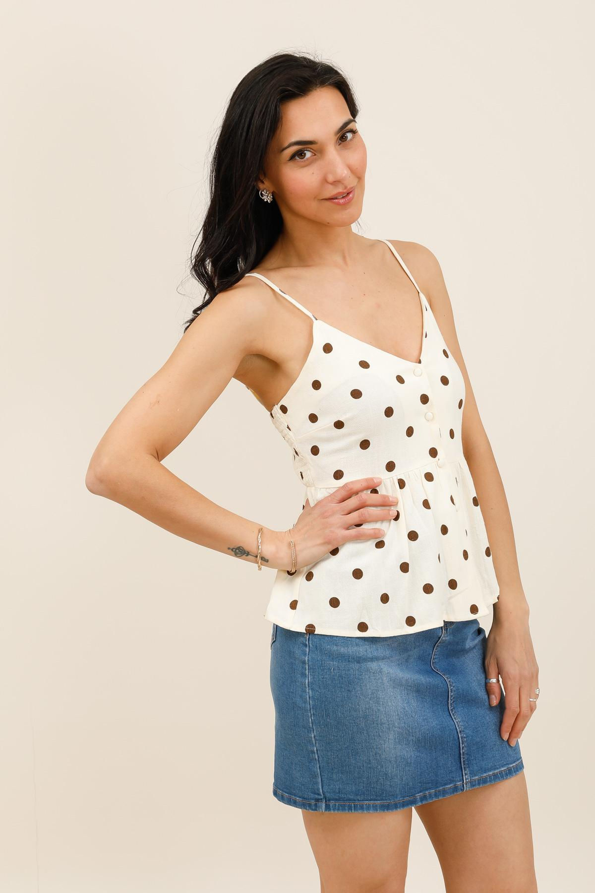 Top à pois
