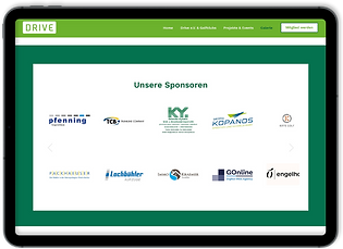 GOnline Projekte Drive Förderverein jugendlicher Golfer e.V. Website