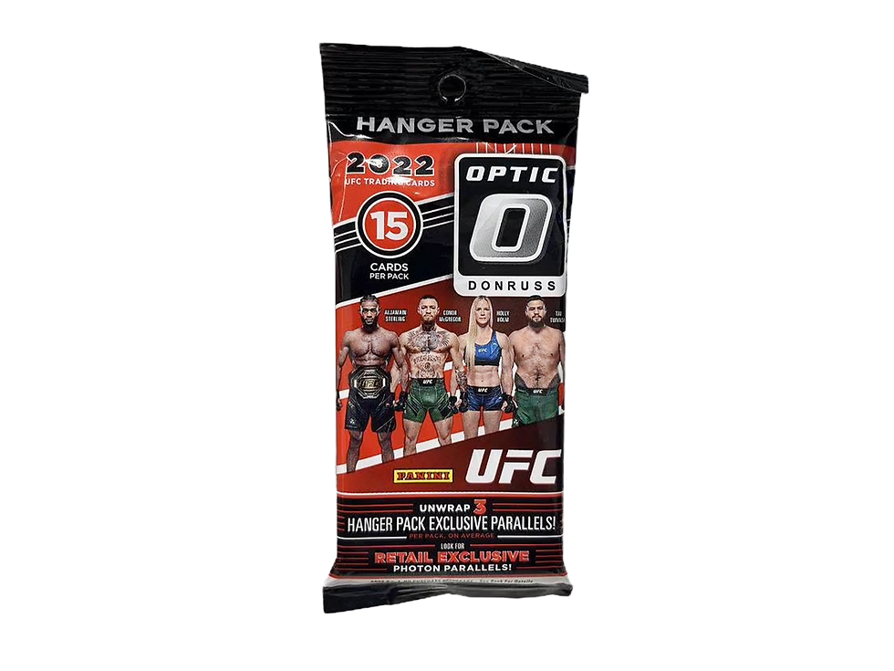 2022 Panini Donruss Optic UFC 15-Card Hanger