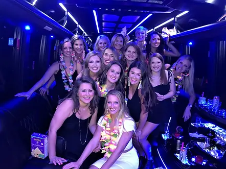 sxm party bus rental birthday party celebrations ladies night out simpsonbay sint maarten