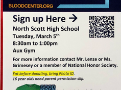Blood Drive Tuesday (3/5)!