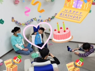1月生まれの誕生日会