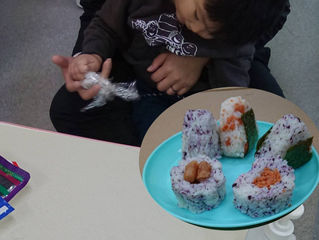 おにぎり作り