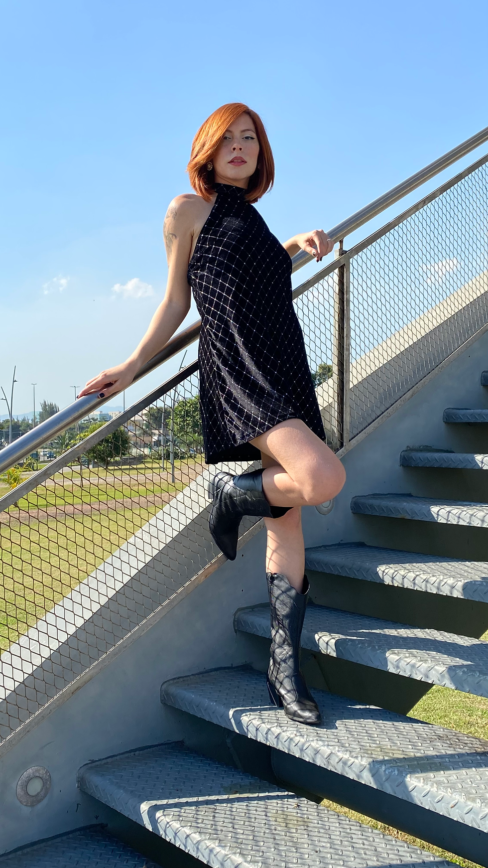 VESTIDO BETINA - VELUDO