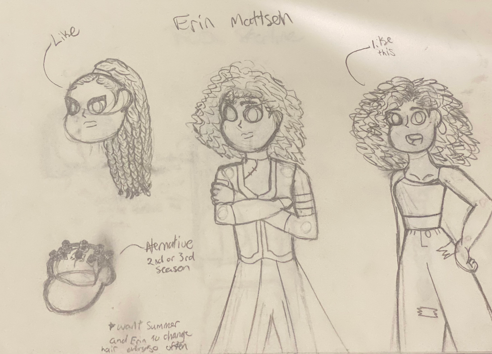 Erin/Geo Hair redesign
