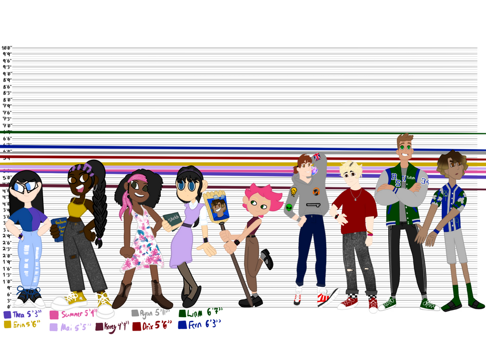 H9 gang heigh poses (ver. 1)