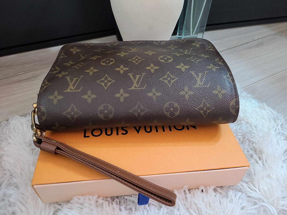Thumbnail: Authentic Louis Vuitton Orsay Clutch bag (pre-owned)