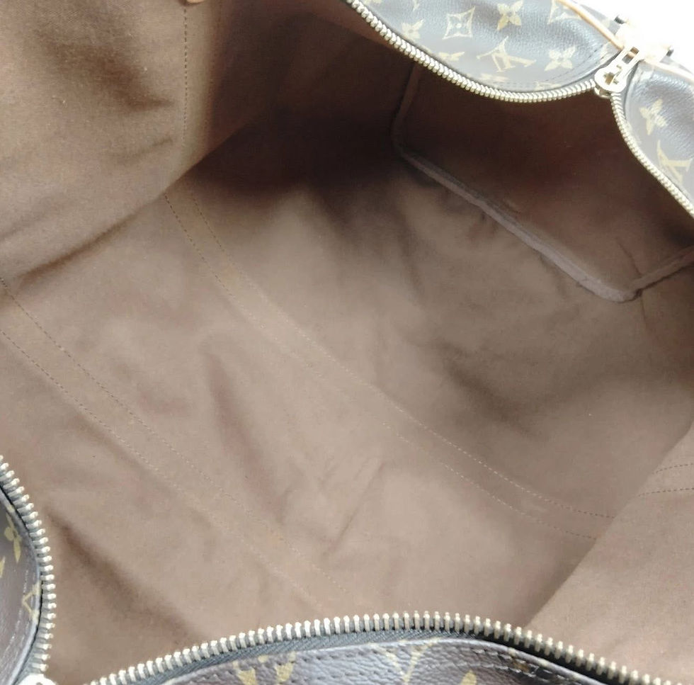 Thumbnail: Authentic Louis Vuitton Keepall 55 luggage bag (pre owned)