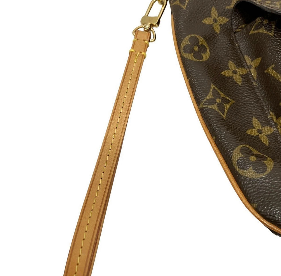 Thumbnail: Authentic Louis Vuitton Partition Monogram Clutch (pre owned)