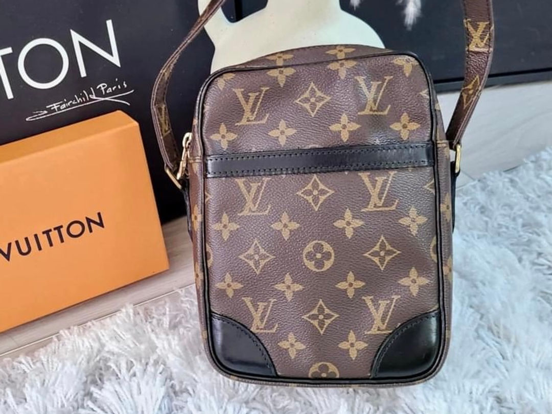 Authentic Louis Vuitton Danube (dyed black) pre owned