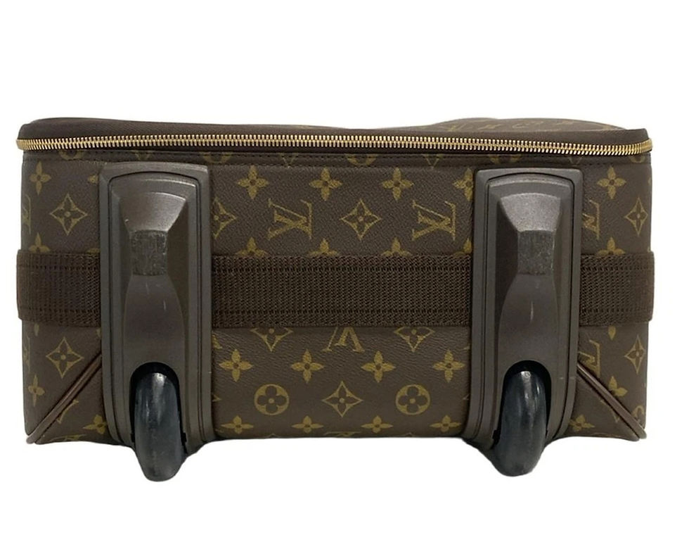 Thumbnail: Authentic Louis Vuitton Pegase 60 rolling carry on luggage (pre owned)