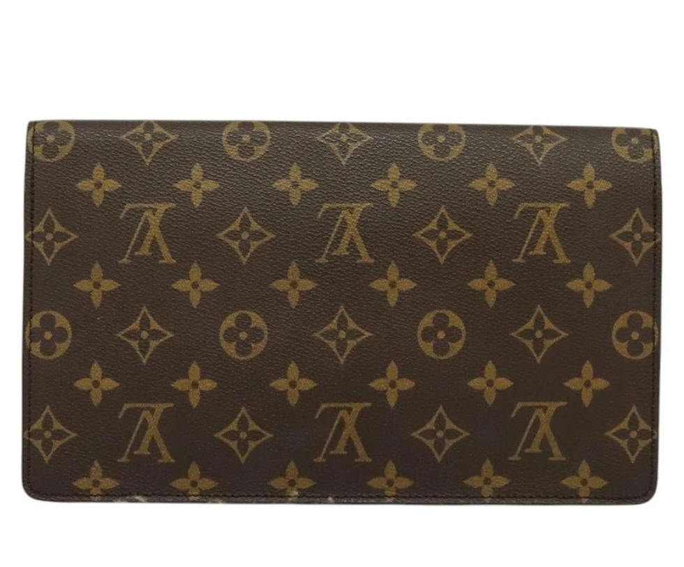 Thumbnail: Authentic Louis Vuitton Vintage Chaillot clutch bag (pre owned)