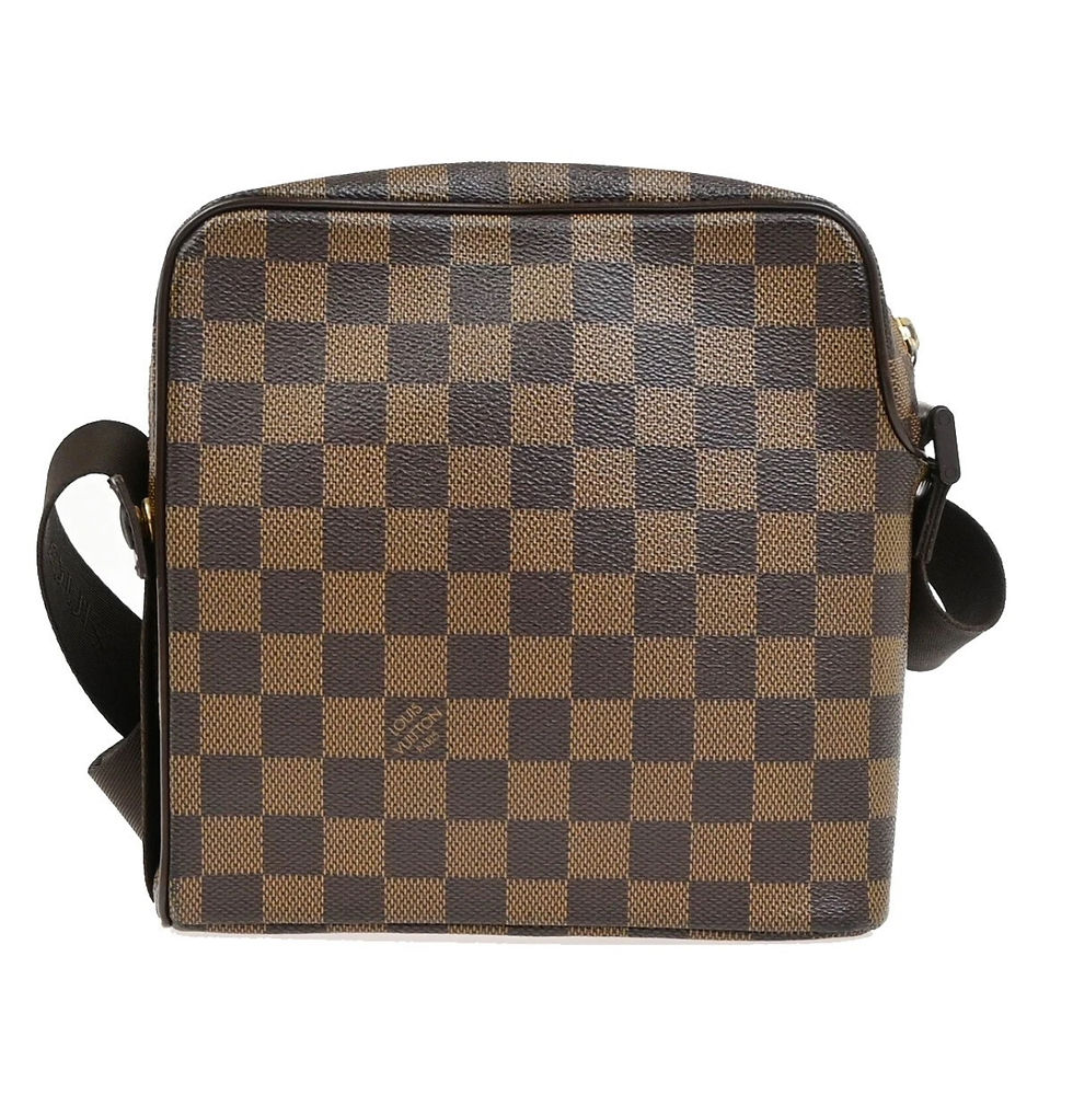 Thumbnail: Authentic Louis Vuitton Olaf crossbody damier ebene (pre owned)