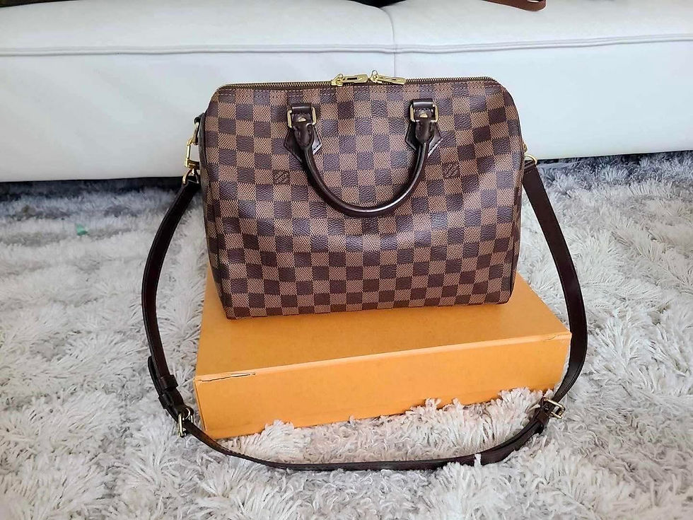 Thumbnail: Authentic Louis Vuitton Speedy bandouliere 30 (pre owned )