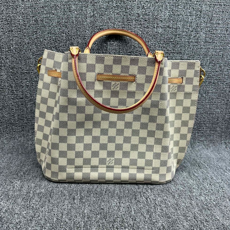 Thumbnail: Authentic Louis Vuitton Girolata 2-way bag damier azur (pre owned)
