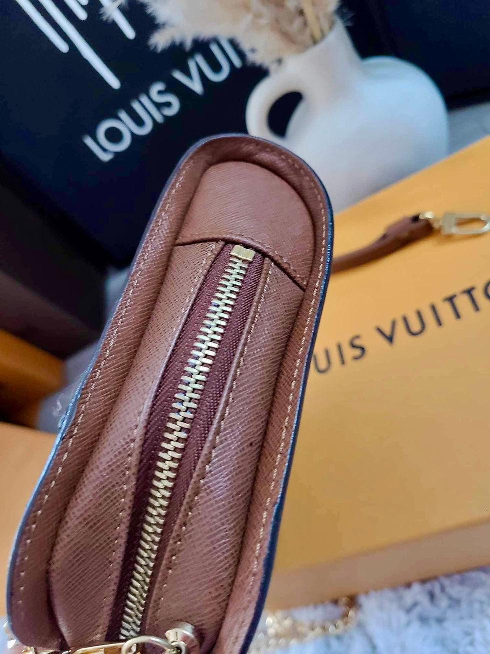 Thumbnail: Authentic Louis Vuitton Orsay clutch (pre owned )