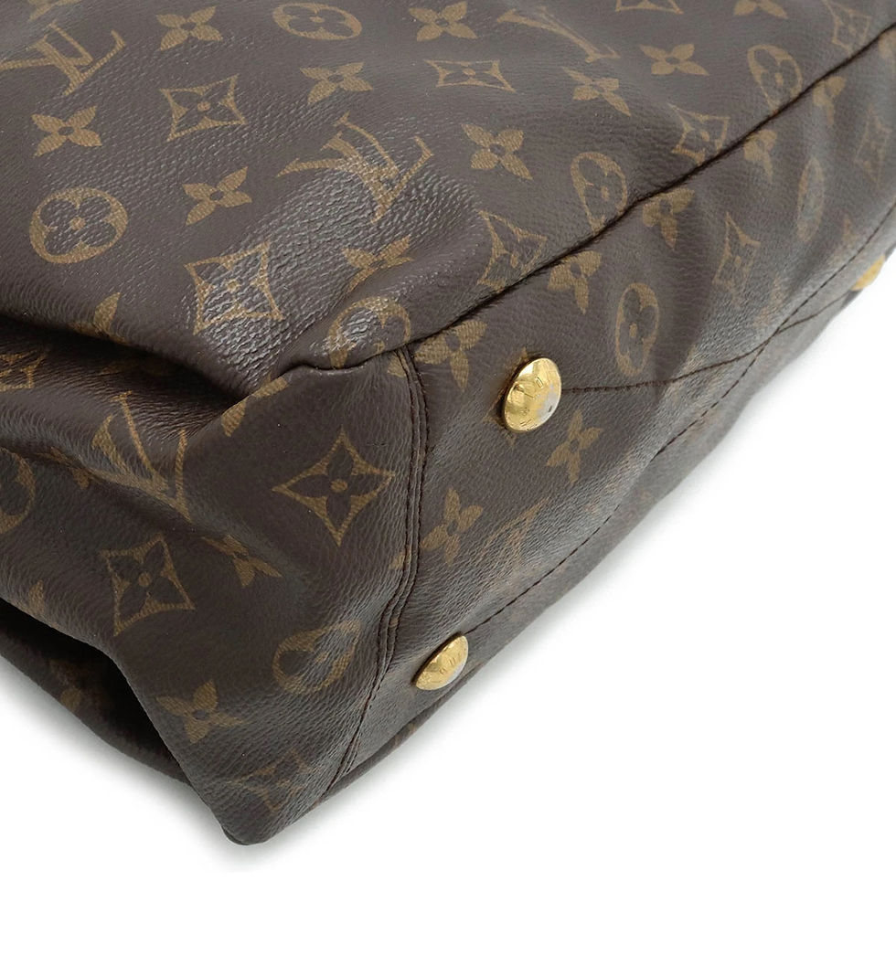 Thumbnail: Authentic Louis Vuitton Pallas Burgundy shoulder bag (pre owned)