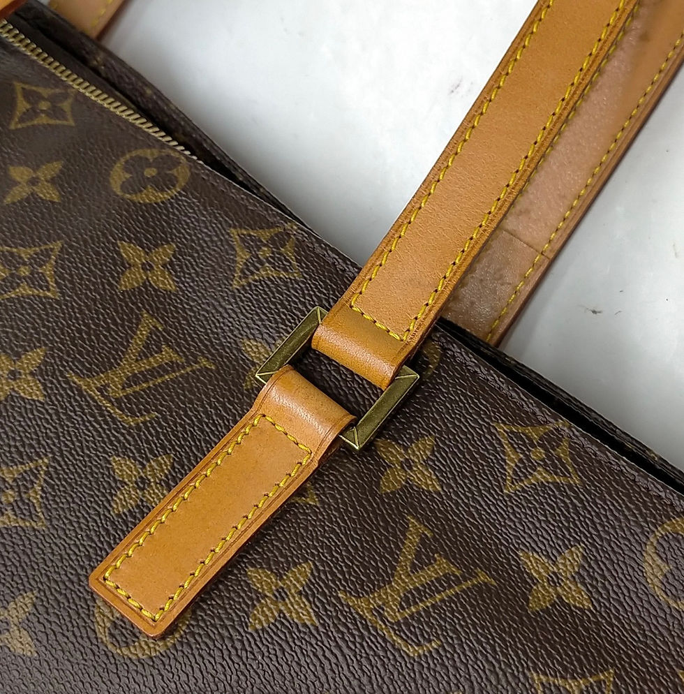 Thumbnail: Authentic Louis Vuitton Cabas Mezzo Shoulder Bag (pre owned)
