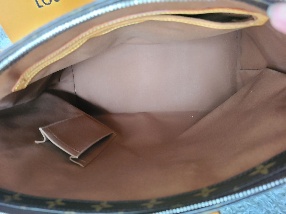 Thumbnail: Authentic Louis Vuitton Cabas Mezzo shoulder bag (pre owned)