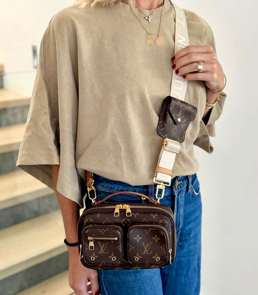 Thumbnail: Authentic Louis Vuitton Utility bag crossbody (pre owned)