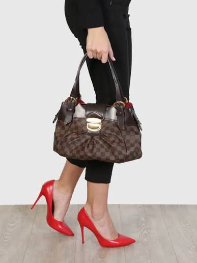 Thumbnail: Authentic Louis Vuitton Sistina PM Shoulder bag (pre owned)