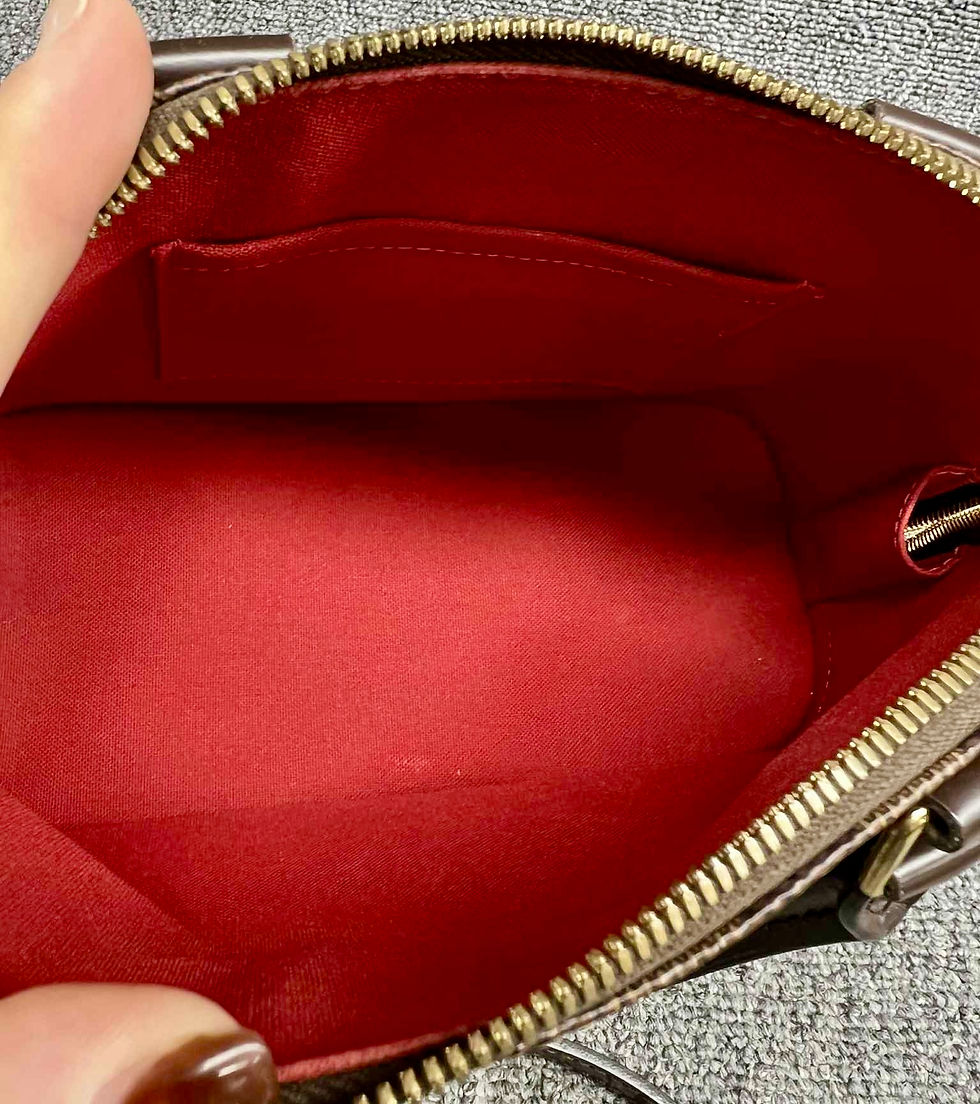 Thumbnail: Authentic Louis Vuitton Alma PM bb damier ebene (pre owned)