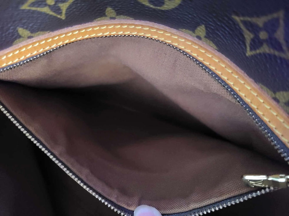 Thumbnail: Authentic Louis Vuitton Sac Shopping tote bag (pre owned)