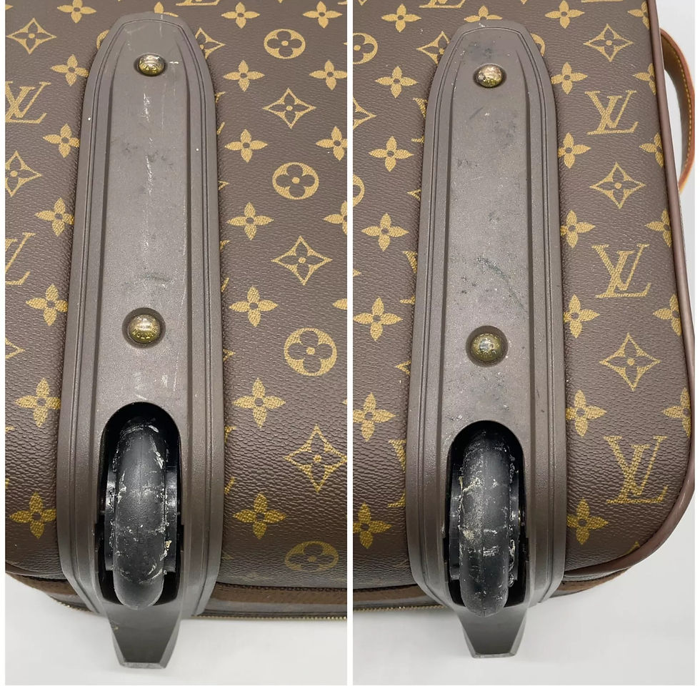 Thumbnail: Authentic Louis Vuitton Pegase 55 Rolling luggage (pre-owned) 