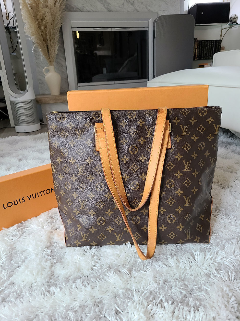 Thumbnail: Authentic Louis Vuitton Cabas Mezzo shoulder bag (pre owned)