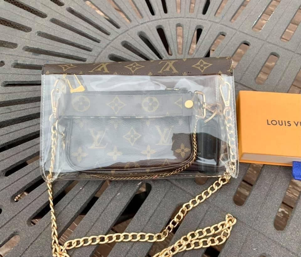 Thumbnail: Clear stadium bags (handmade )