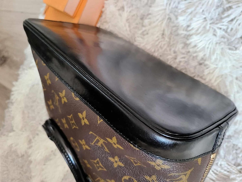 Thumbnail: Authentic Louis Vuitton Alma PM (dyed black) pre owned