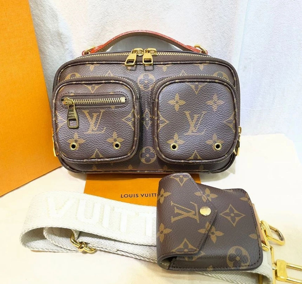 Thumbnail: Authentic Louis Vuitton Utility bag crossbody (pre owned)