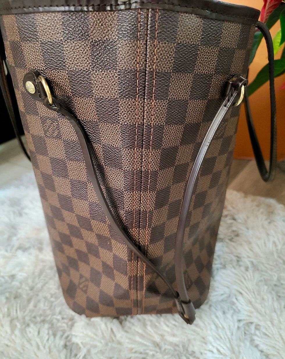 Thumbnail: Authentic Louis Vuitton Neverfull MM damier ebene (pre owned)
