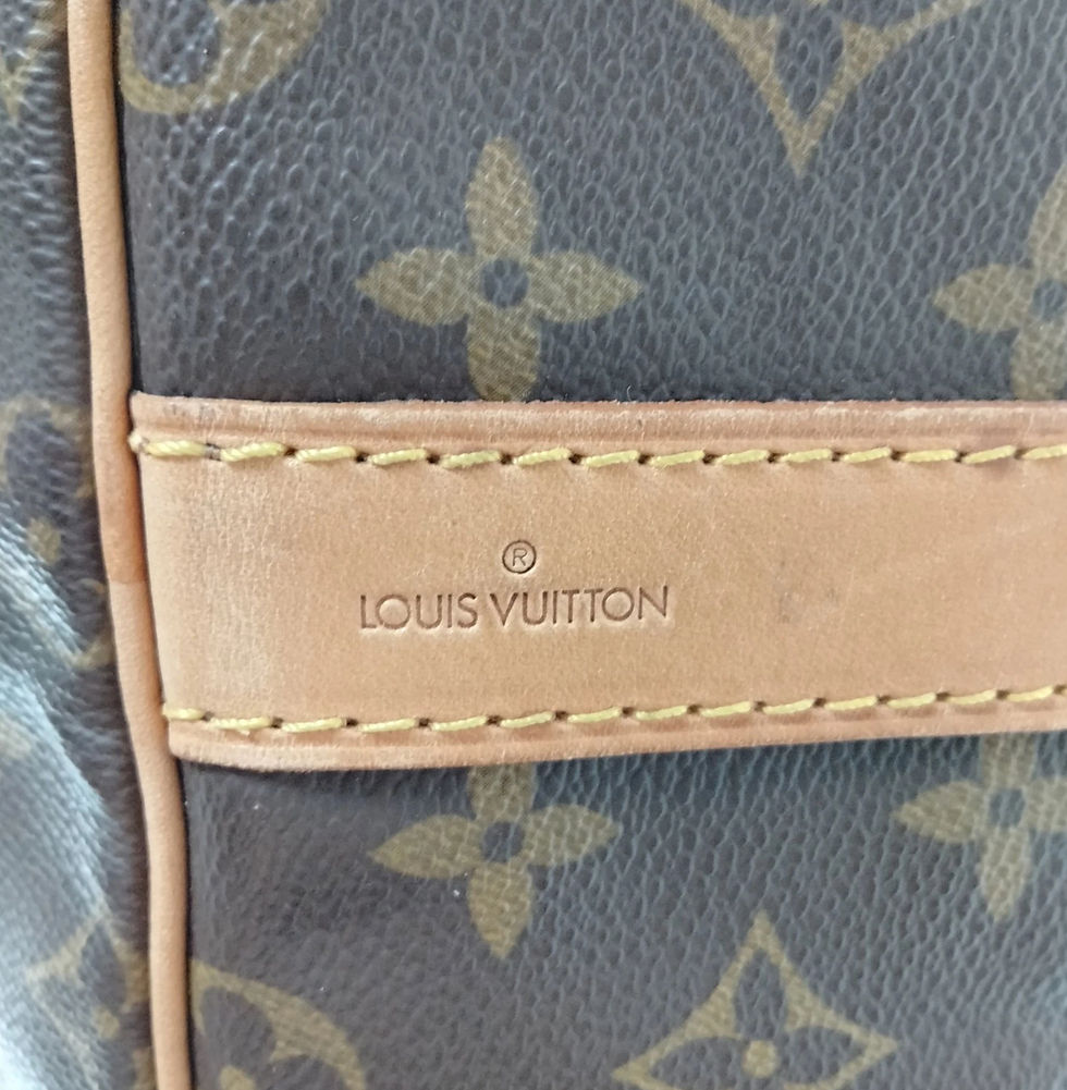 Thumbnail: Authentic Louis Vuitton Keepall Bandouliere 55 luggage bag (pre owned)