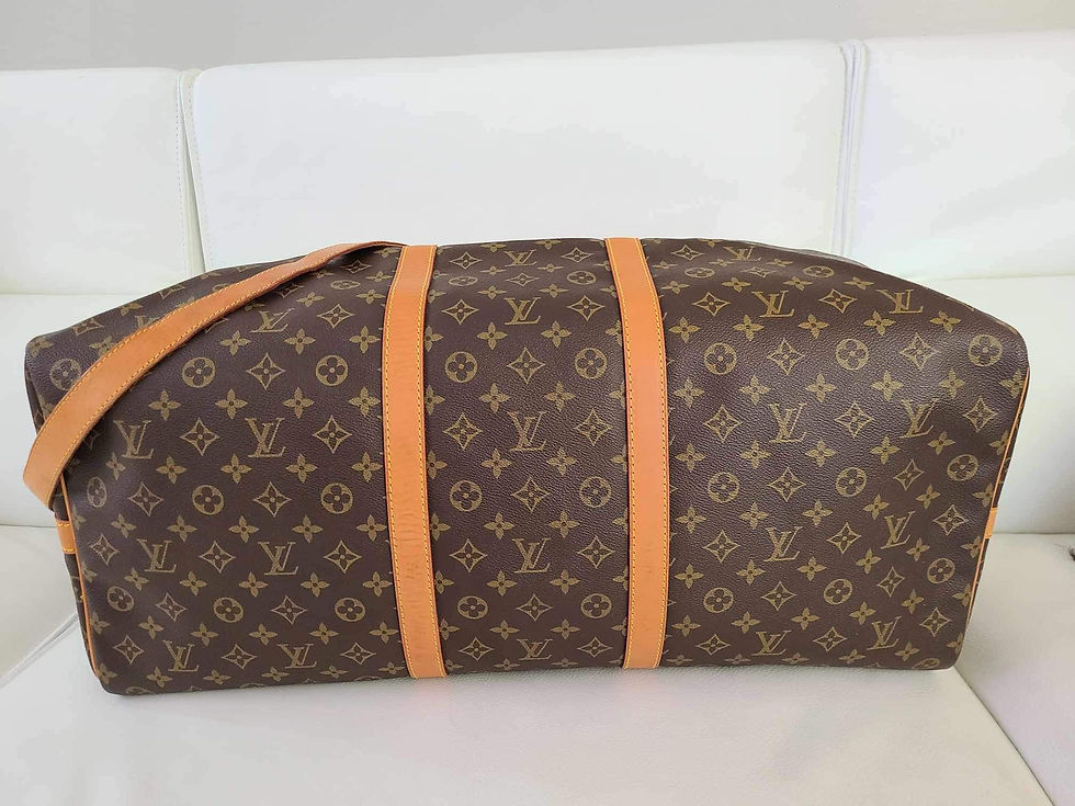 Thumbnail: Authentic Louis Vuitton Keepall Bandouliere 60 (pre owned)