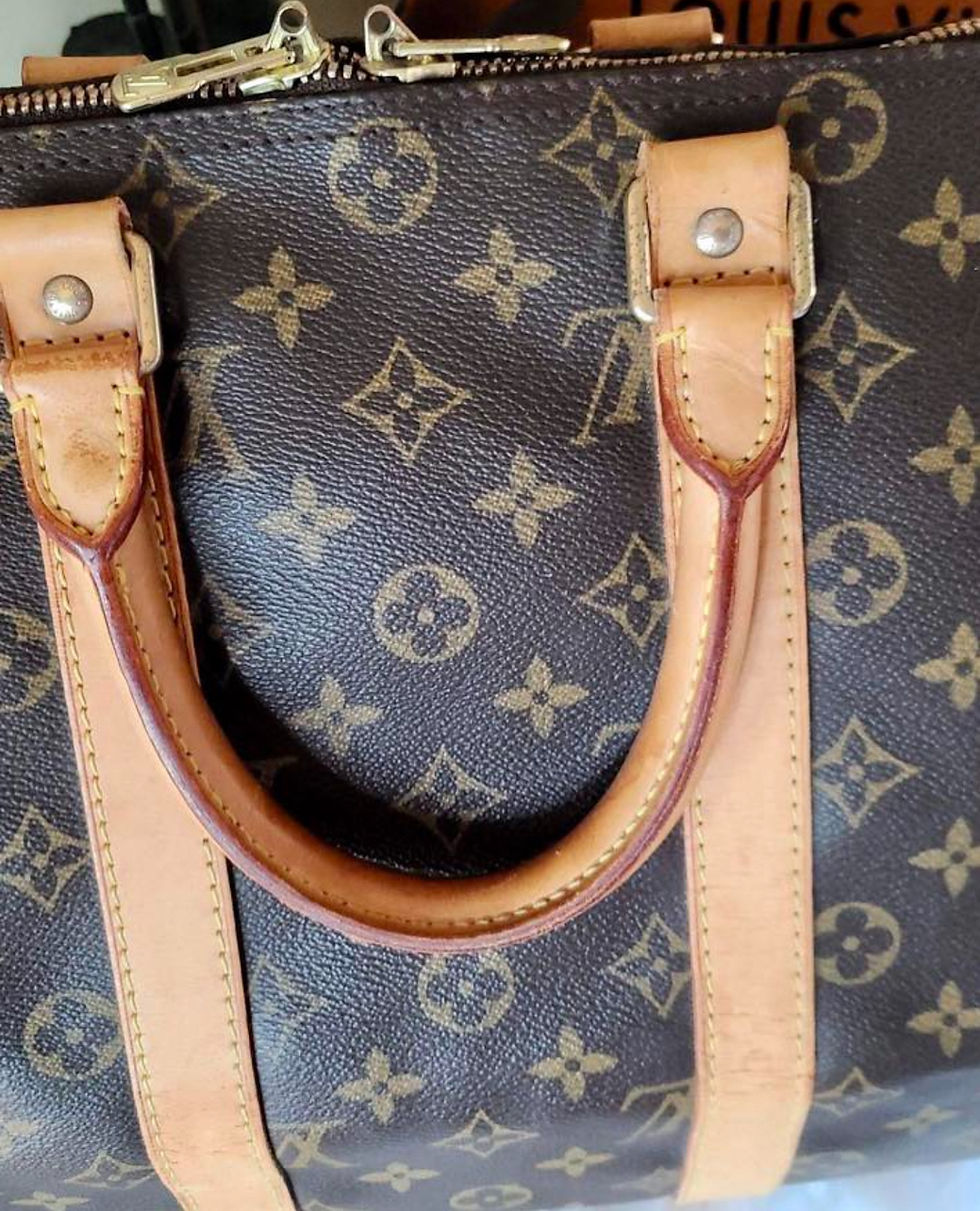 Thumbnail: Authentic Louis Vuitton Keepall 45 luggage carry on bag (pre owned)