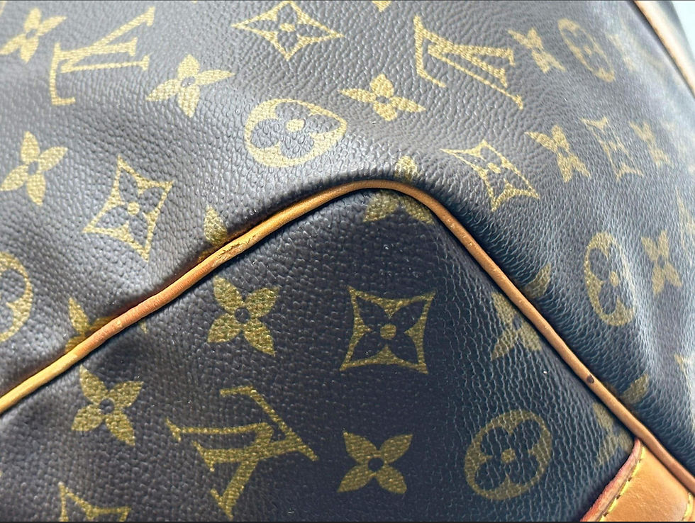 Thumbnail: Authentic Louis Vuitton Keepall 50 Bandouliere carry-on bag (pre owned)