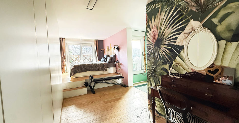 Chambre parentale avec dressing et terrasse privée 